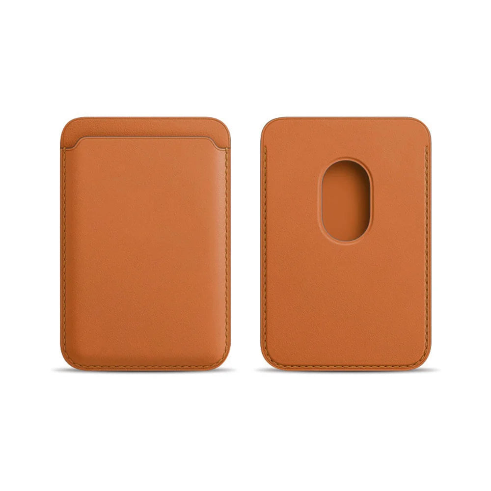 Magnetic Leather Wallet - optimized for iPhone (MagSafe)