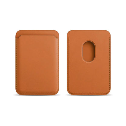 Magnetic Leather Wallet - optimized for iPhone (MagSafe)