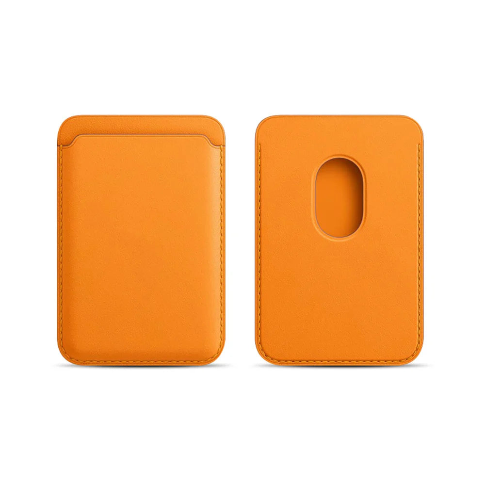 Magnetic Leather Wallet - optimized for iPhone (MagSafe)