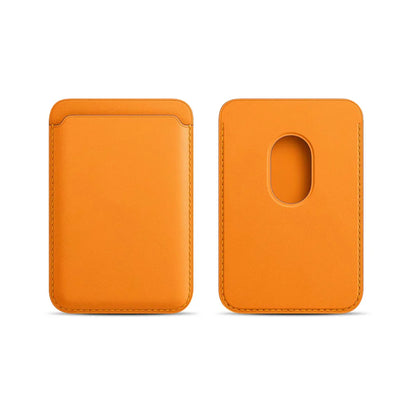 Magnetic Leather Wallet - optimized for iPhone (MagSafe)