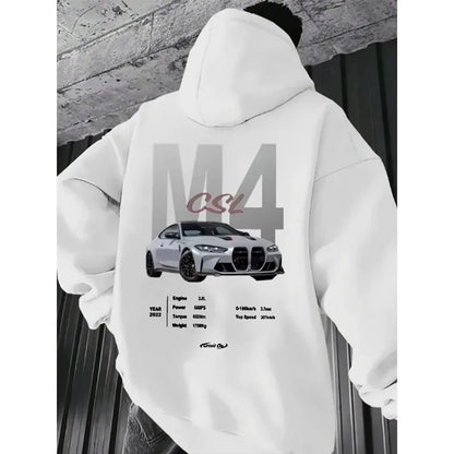 BMW M4 CSL hoodies Unisex (JDM streetwear style)