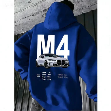 BMW M4 CSL hoodies Unisex (JDM streetwear style)