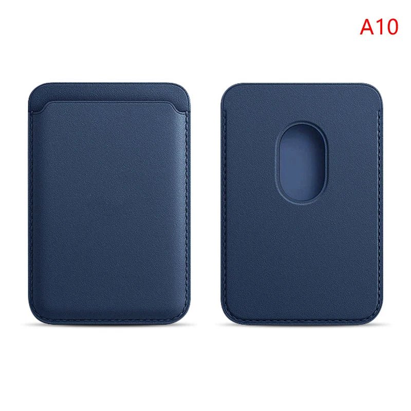Magnetic Leather Wallet - optimized for iPhone (MagSafe)