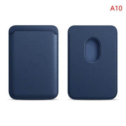 Magnetic Leather Wallet - optimized for iPhone (MagSafe)