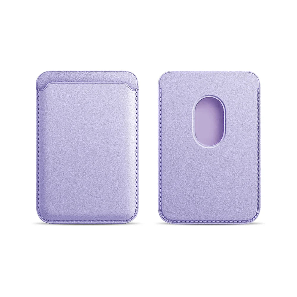 Magnetic Leather Wallet - optimized for iPhone (MagSafe)