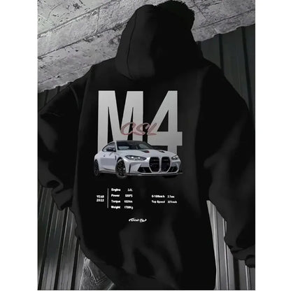 BMW M4 CSL hoodies Unisex (JDM streetwear style)