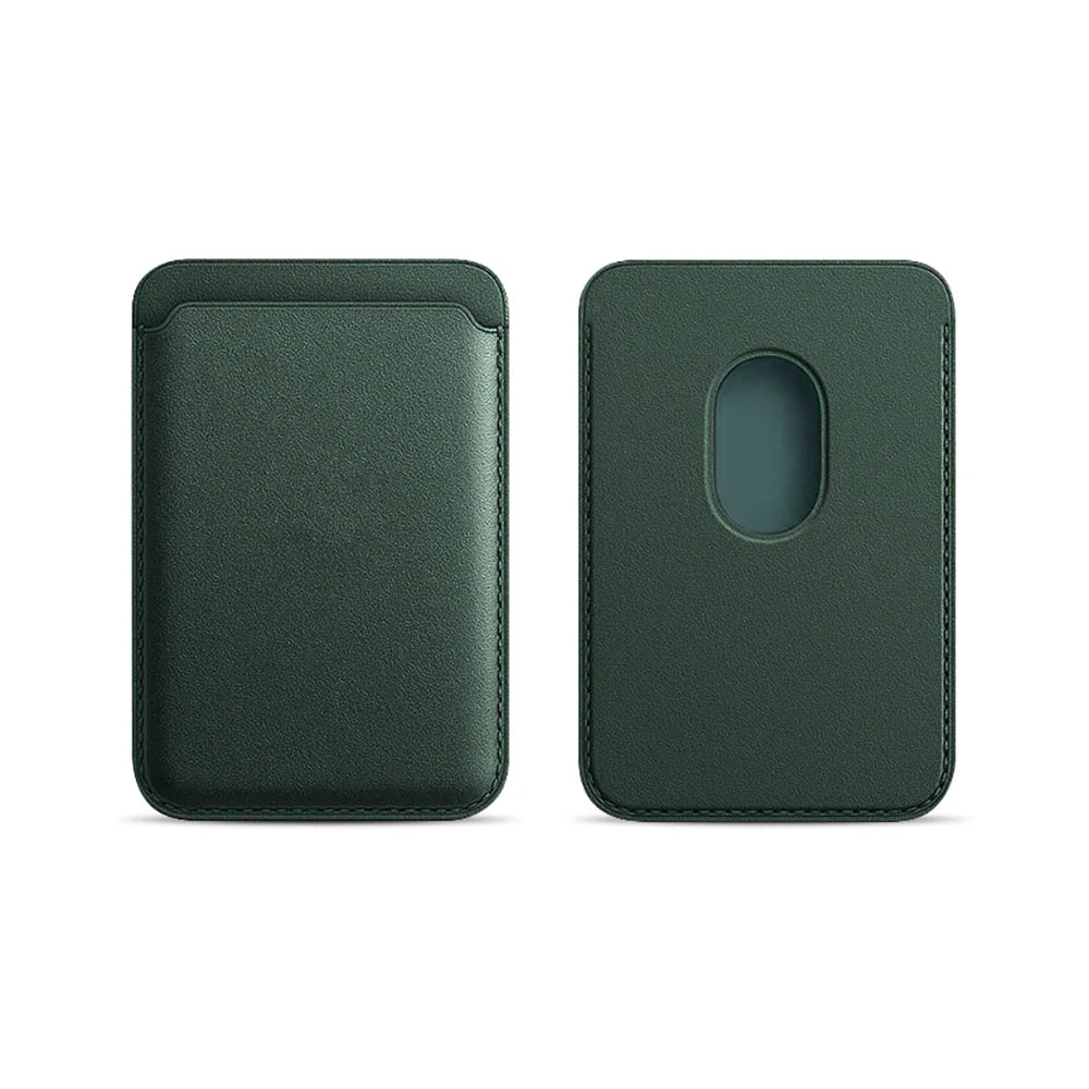 Magnetic Leather Wallet - optimized for iPhone (MagSafe)