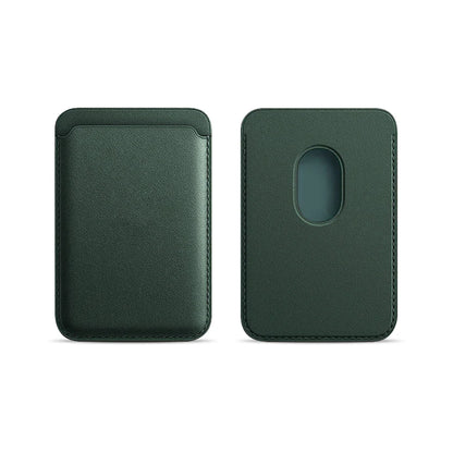 Magnetic Leather Wallet - optimized for iPhone (MagSafe)
