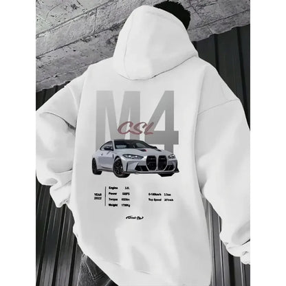 BMW M4 CSL hoodies Unisex (JDM streetwear style)