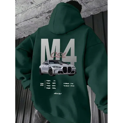 BMW M4 CSL hoodies Unisex (JDM streetwear style)