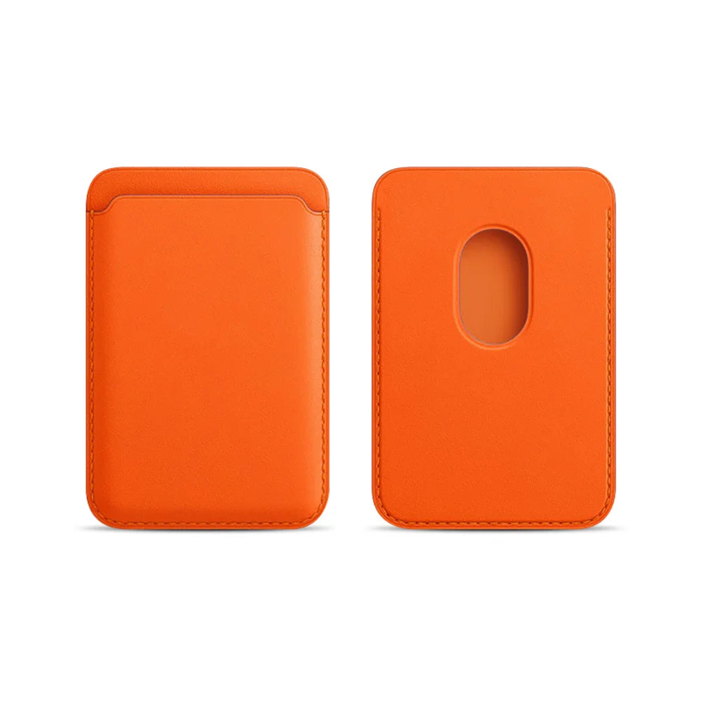 Magnetic Leather Wallet - optimized for iPhone (MagSafe)