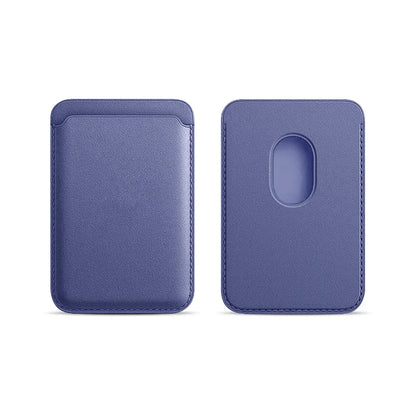 Magnetic Leather Wallet - optimized for iPhone (MagSafe)
