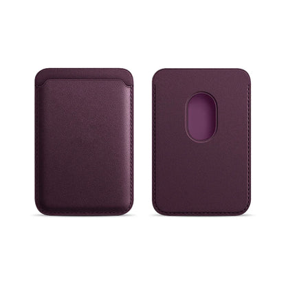 Magnetic Leather Wallet - optimized for iPhone (MagSafe)